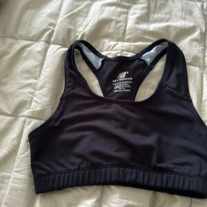 New Balance size XS black sport bra